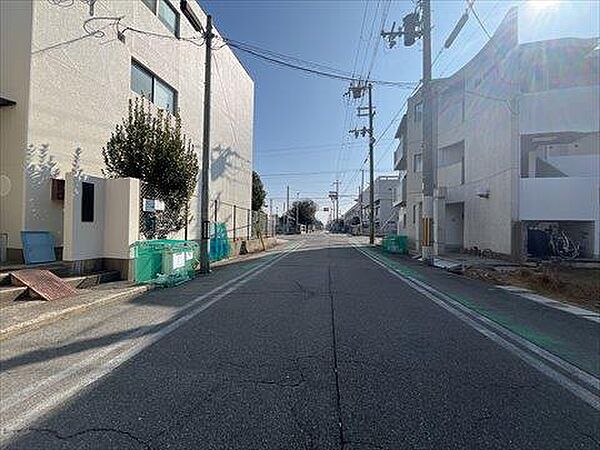前面道路（2026年2月撮影）