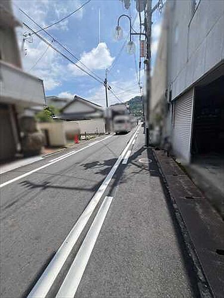 現地写真道路西側から