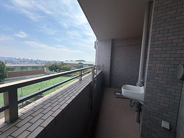 南向きバルコニー