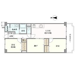 間取図画像 2SLDK