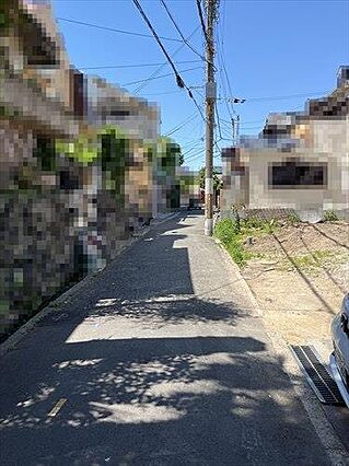 西側道路