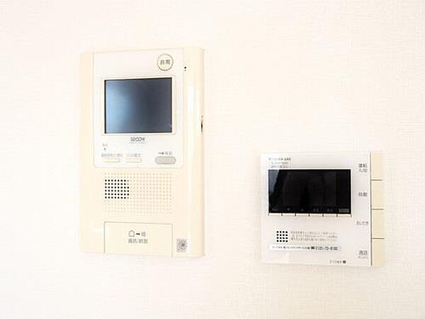 モニター付きインターホン・追いだき