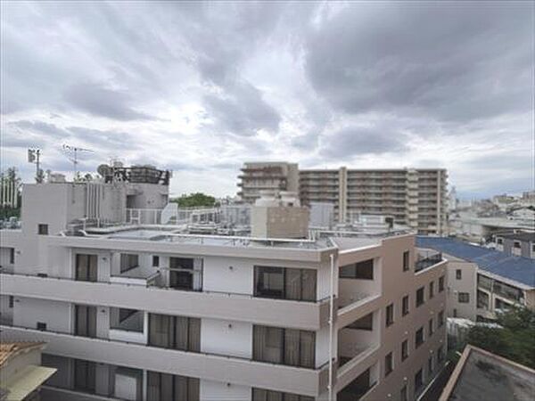 南西側バルコニーからの眺望