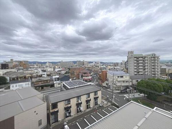 南西側バルコニーからの眺望