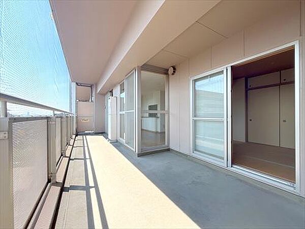南向きバルコニー