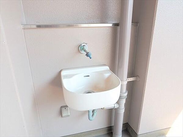 南向きバルコニー スロップシンク