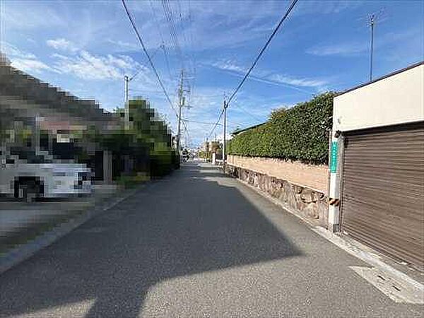 前面道路（西側）