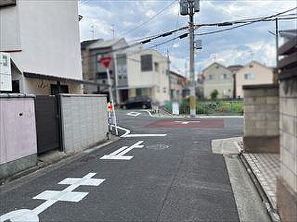 前面道路（2026年5月撮影）