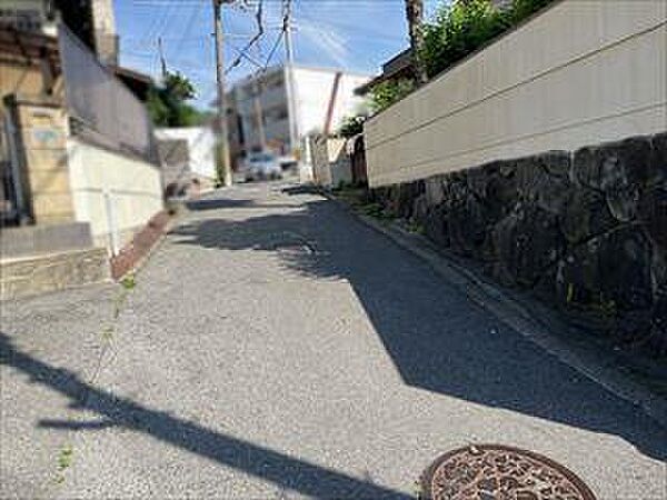 北側道路（2026年5月撮影）