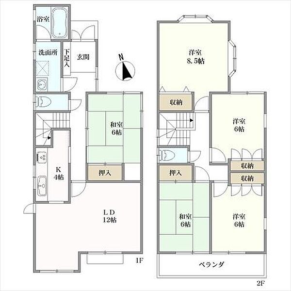 間取り：327001670077