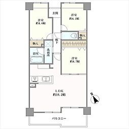 間取図画像 3LDK