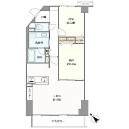間取図画像 1SLDK
