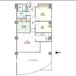 間取図画像 2SLDK