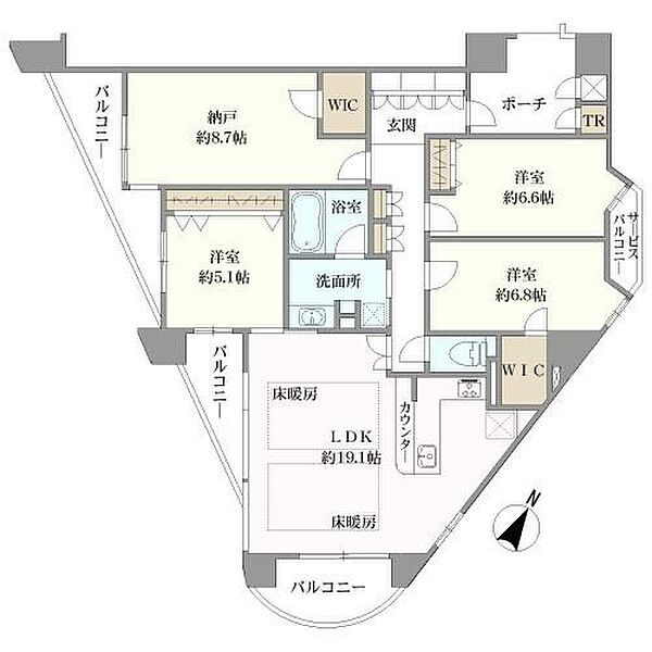 間取り：328000634212