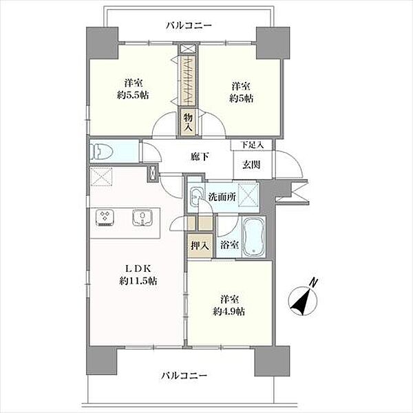 間取り：328000665482