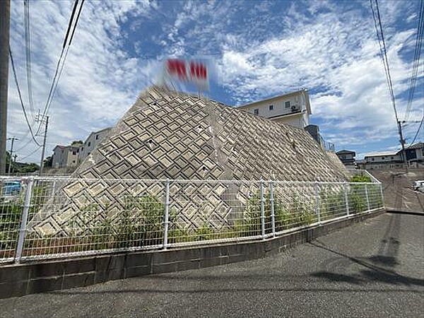 西側擁壁　令和7年6月撮影