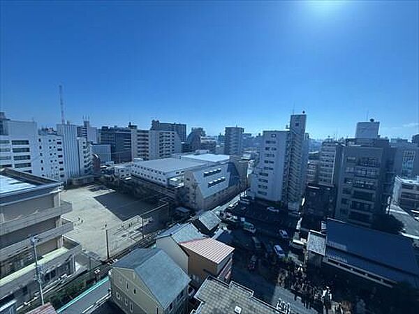 南側バルコニーからの眺望