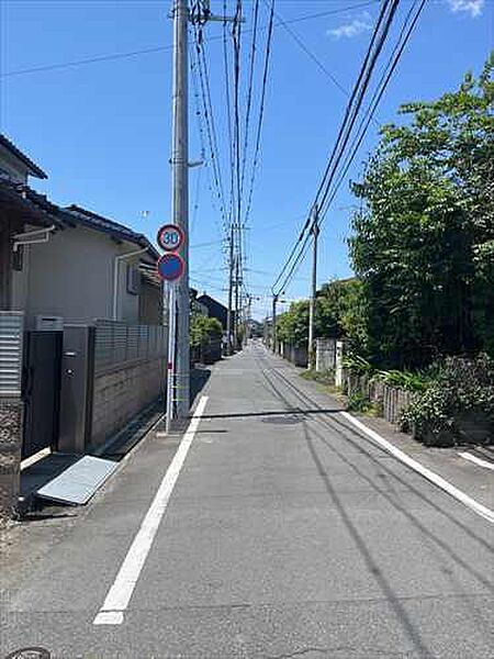 前面道路西側　撮影日：2026年5月