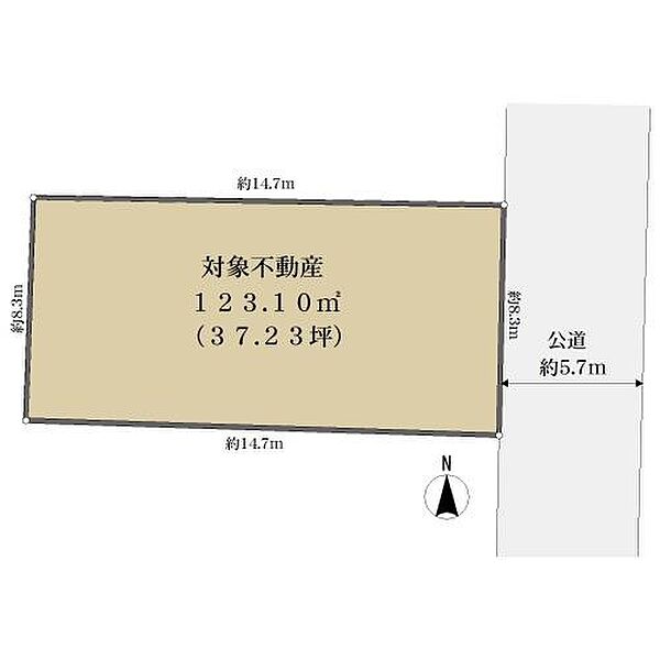 区画図：326000205176