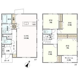 広島市安芸区船越南３丁目の一戸建て