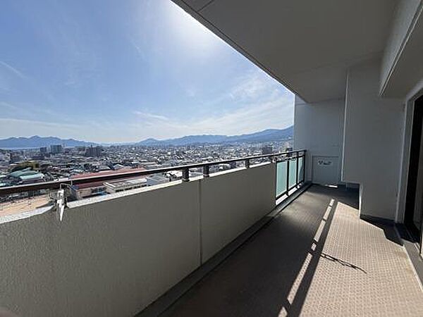 南西側バルコニー