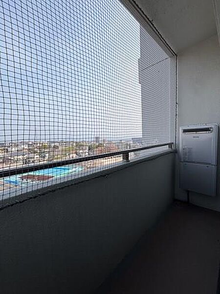 北東側バルコニー