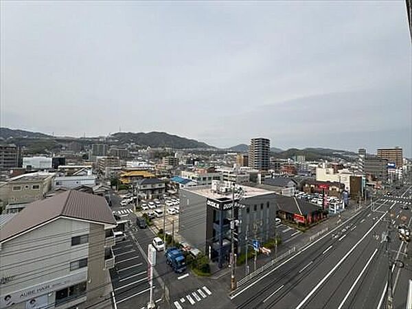 バルコニーからの景色