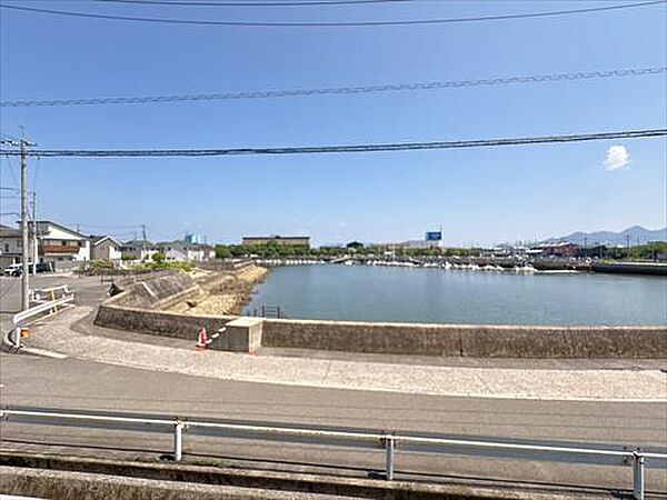 南東側バルコニーからの眺望