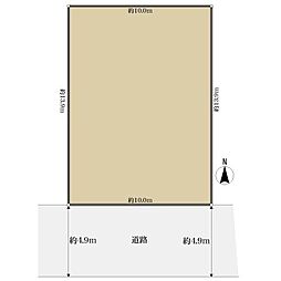 安城市里町大道山の土地