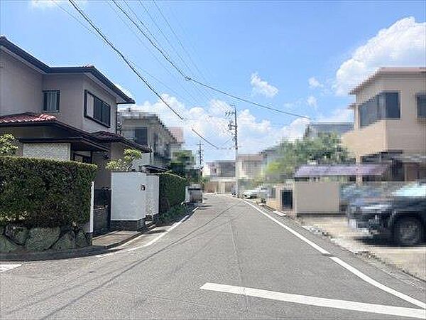北西側前面道路（2026年7月撮影）-4
