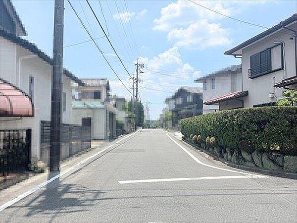 北東側前面道路（2026年7月撮影）-3