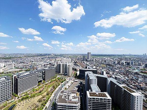 バルコニーからの眺望2026年7月撮影