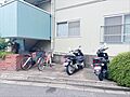 バイク置き場