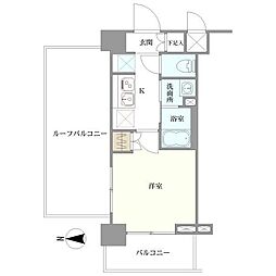 ハーモニーレジデンス武蔵小杉の間取図画像