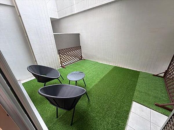 専用庭（2026年7月撮影）