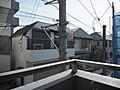 バルコニーから...