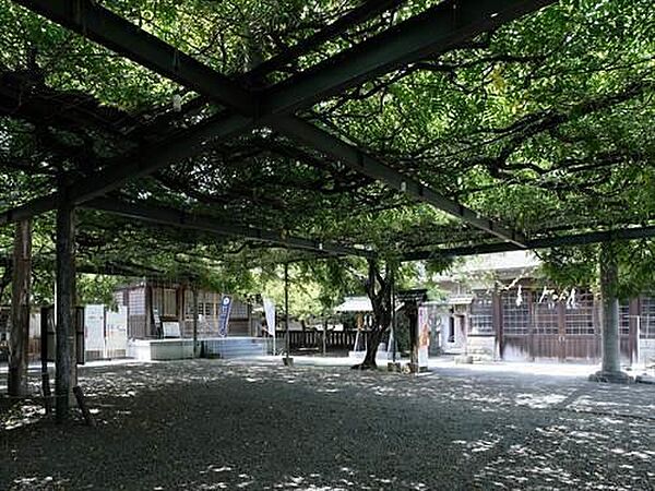 国領神社 530m