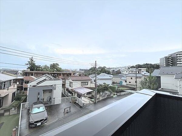 バルコニー（1）からの眺望（東側）