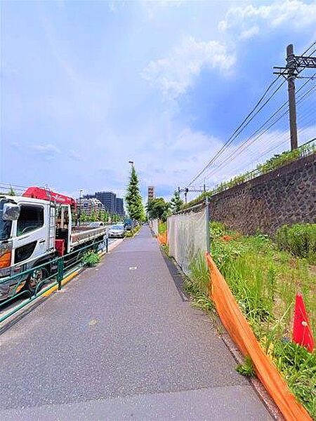 現地前面道路（2）