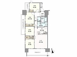 レーベンハイムサンシエルタウン 4LDKの間取図画像