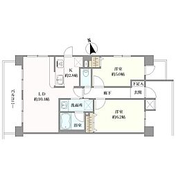 ライオンズマンション上落合の間取図画像