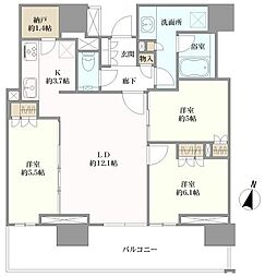 間取図画像 3LDK