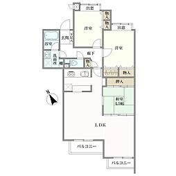間取図画像 3LDK