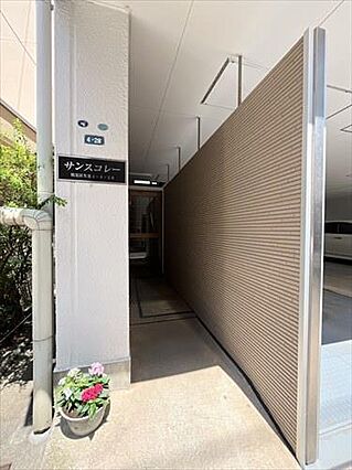 マンション入口