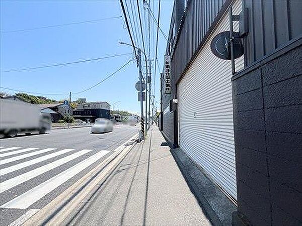 前面道路