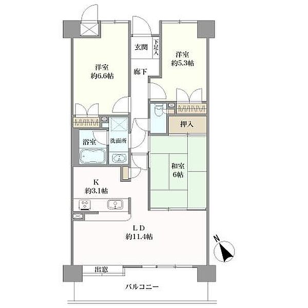間取り：334000245990