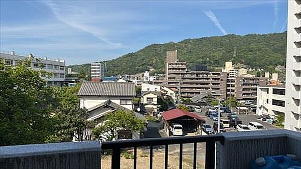 北東側バルコニーからの眺望