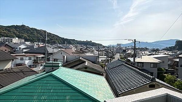 南西側バルコニーからの眺望