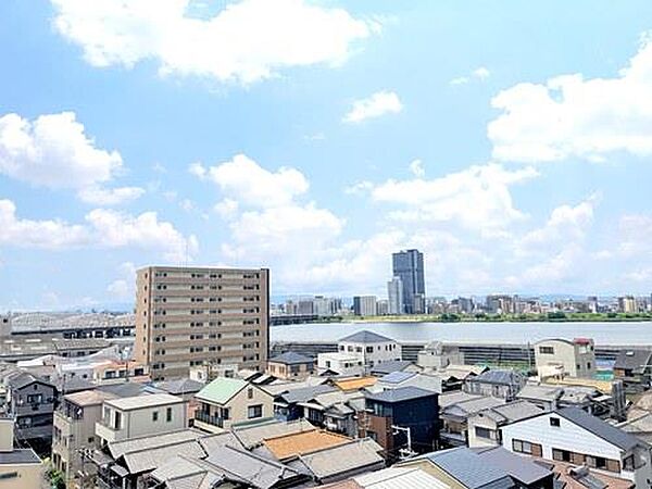 室外機置場からの眺望（北向き）