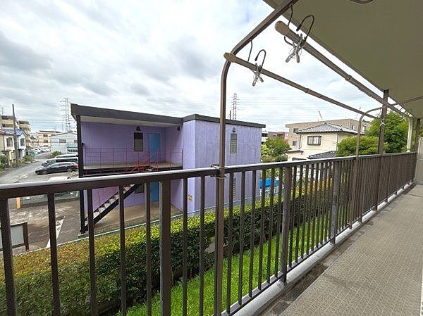南向きバルコニー